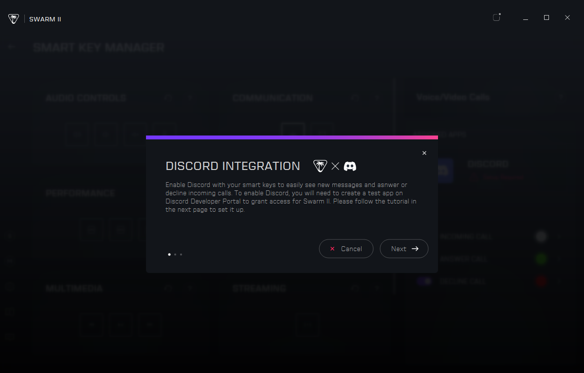 Smart Keys - Linking Swarm II And Your Discord Account