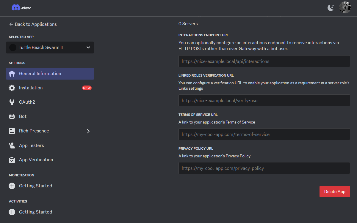 Smart Keys - Linking Swarm II And Your Discord Account